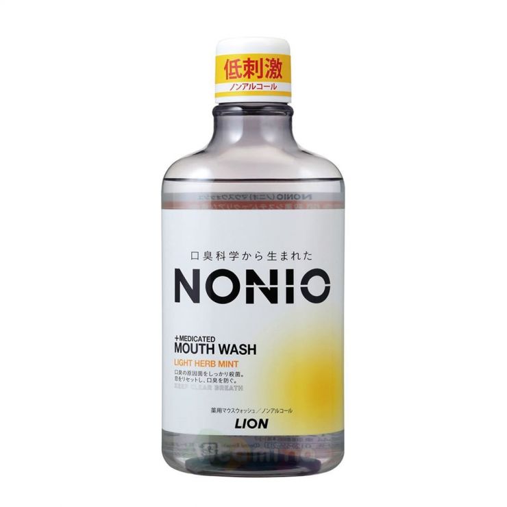 Lion Зубной ополаскиватель "Nonio" с длительной защитой от неприятного запаха, 600 мл