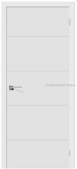 "Граффити-2 " П-23 Белый Дверь межкомнатная ПВХ