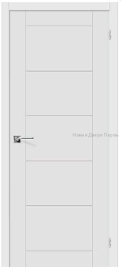 "Граффити-4 " П-23 Белая дверь межкомнатная ПВХ