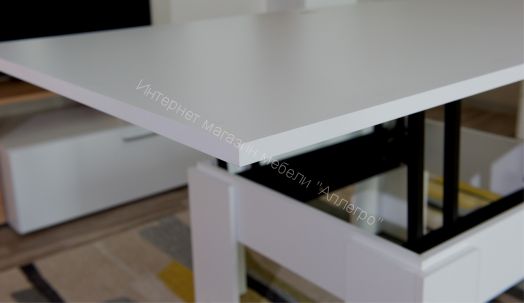 ﻿Стол-трансформер Империал Белый