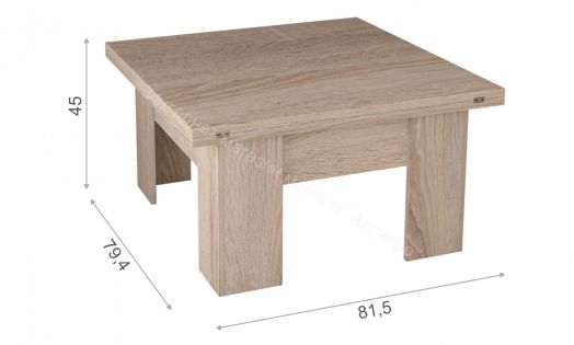 Стол-трансформер Империал Дуб сонома