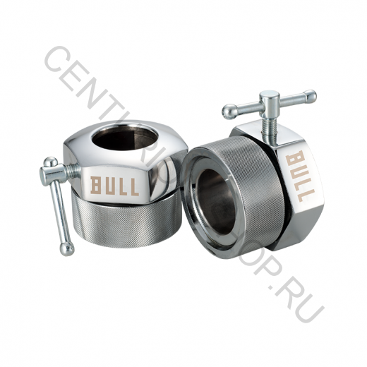 Замки для штанги BULL Olympic Chrome Collar,пара