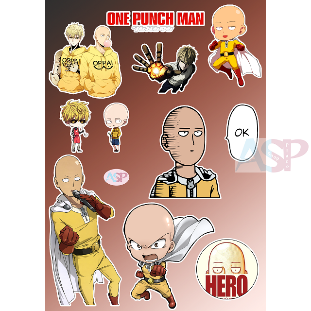 Стикеры One Punch Man