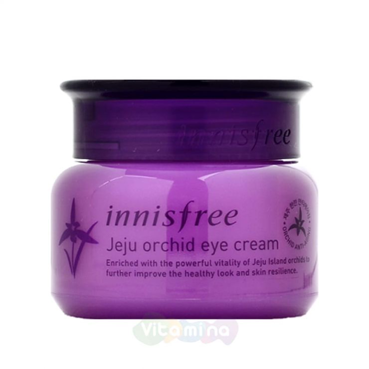 Innisfree Антивозрастной крем для кожи вокруг глаз с экстрактом орхидеи Jeju Orchid Eye Cream, 30 мл