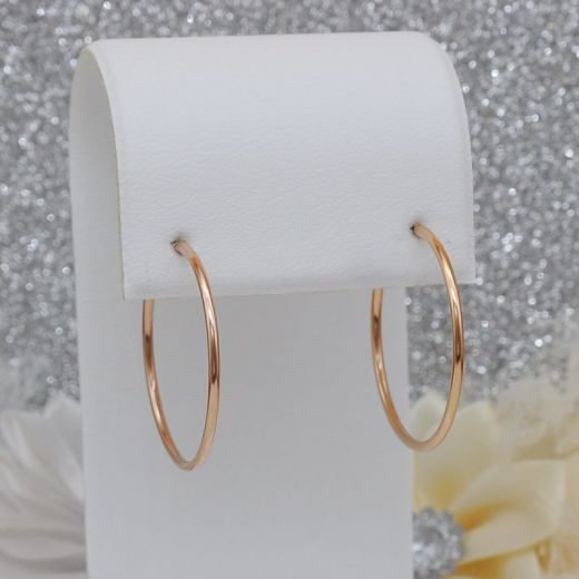 Серьги-кольца бижутерия золочение Арт. С800