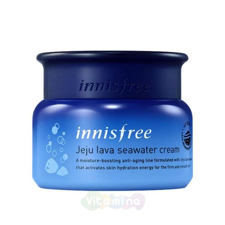 Innisfree Крем с вулканической морской водой Jeju Lava Seawater Cream, 50 мл