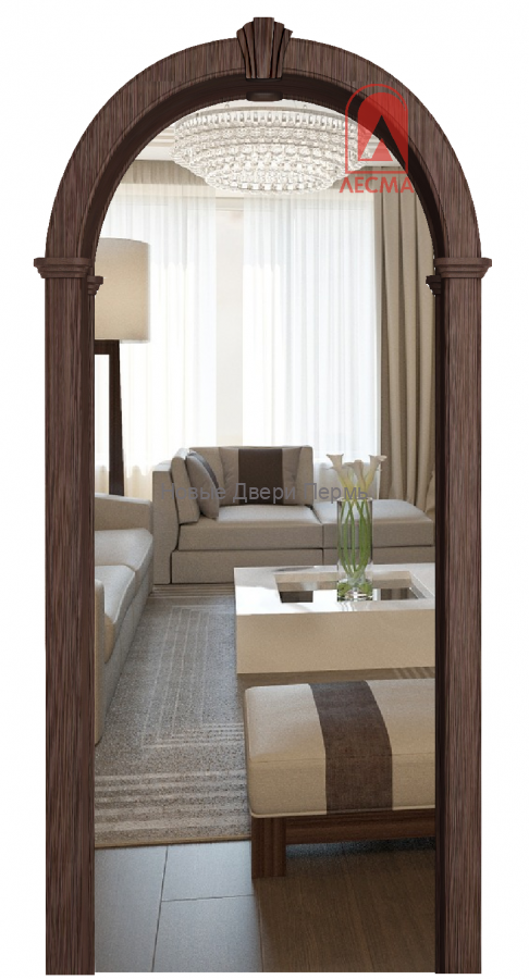 "Романская" арка межкомнатная универсальная