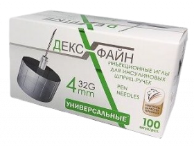 Игла IME-DC DexFine 4мм 32G