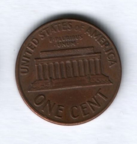 1 цент 1969 года D США
