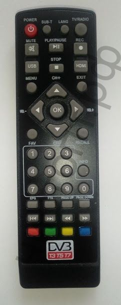 Пульт универс. к циф. ресиверам DVB-T2+TV