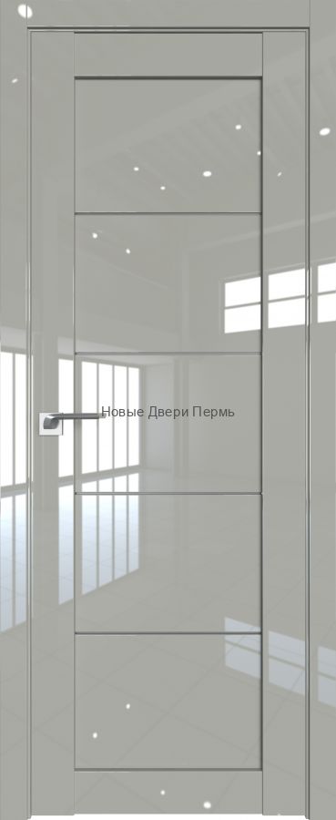 2.11L Галька люкс глянцевая дверь - PROFIL DOORS двери