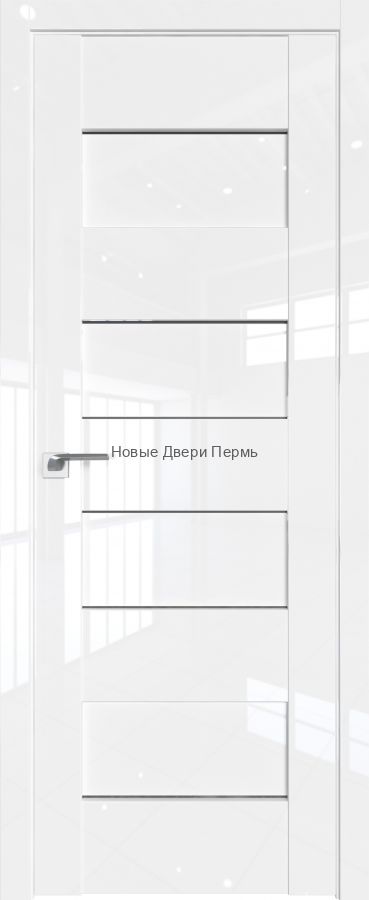 45L Белый люкс глянцевая дверь - PROFIL DOORS двери