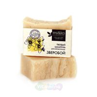 Mi&Ko Твердый шампунь для жирных волос "Зверобой", 75 г