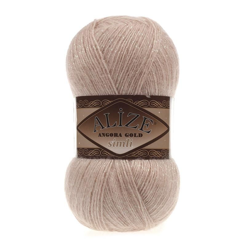 Angora gold simli (Alize) 404-шампань