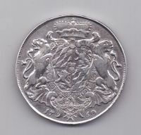 1 талер 1760 года Редкий тип Бавария Германия