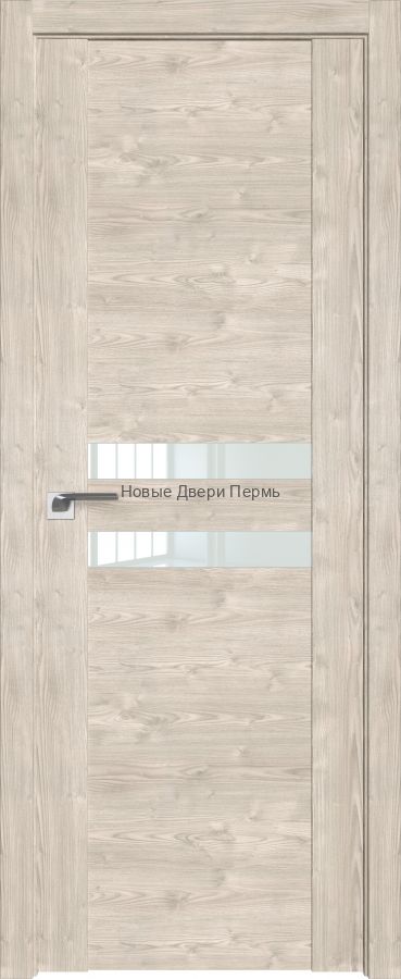 2.03 XN Каштан светлый / белый лак дверь PROFIL DOORS межкомнатная