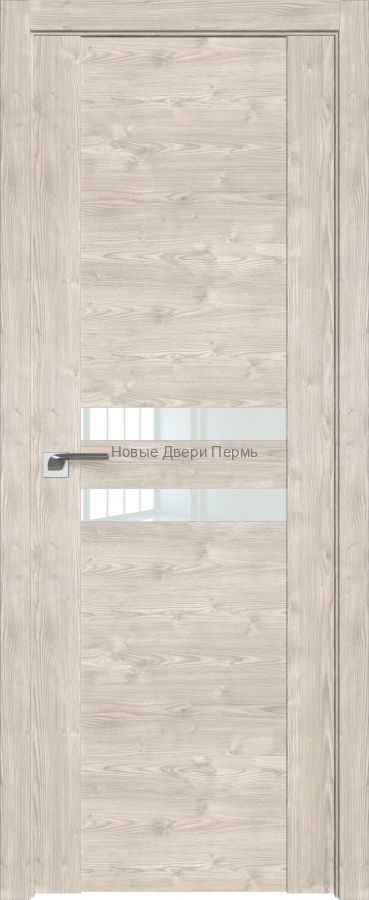 2.03 XN Каштан светлый / белый лак дверь PROFIL DOORS межкомнатная