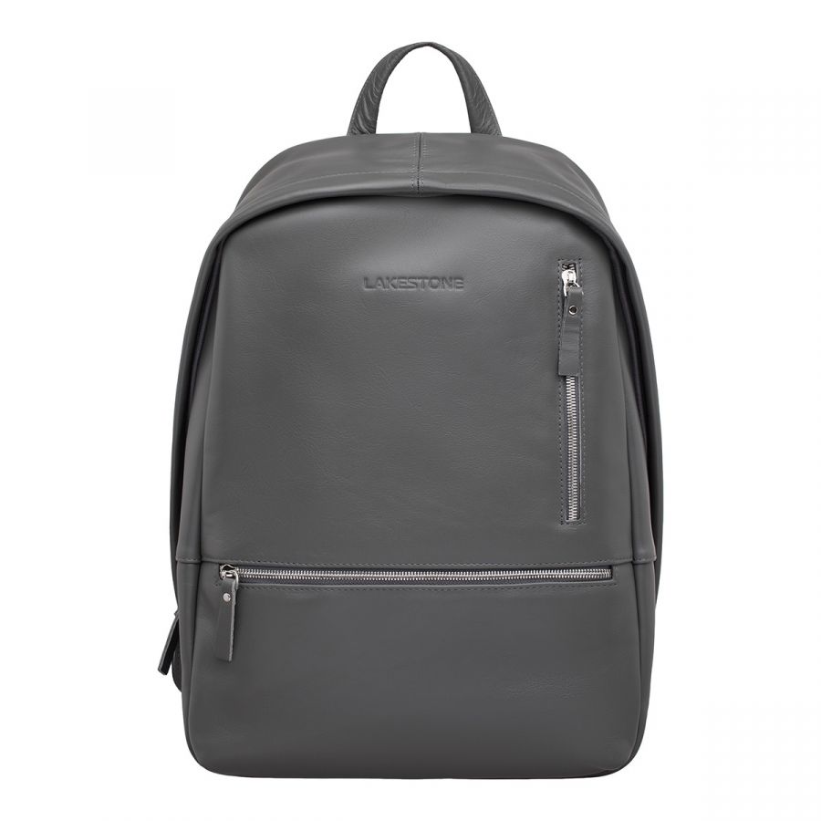 Кожаный рюкзак LAKESTONE Adams Grey 918302/GR