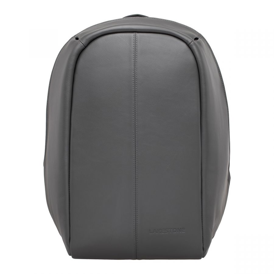 Мужской кожаный рюкзак LAKESTONE Blandford Grey 918310/GR