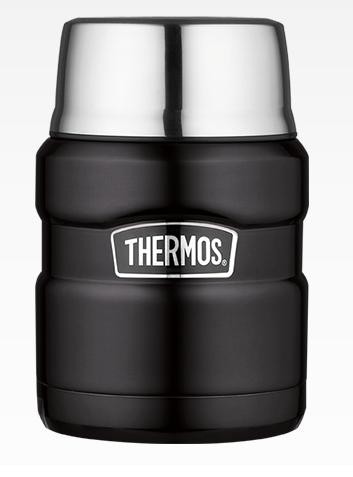 Термос для еды Thermos King SK3000 BK для еды 0,47 л черный