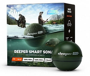 Беспроводной эхолот для зимней рыбалки Deeper Smart Sonar CHIRP+