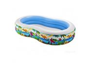 Семейный надувной бассейн "SWIM CENTER™ SEASHORE POOL", 262*160*46 см,INTEX-56490NP