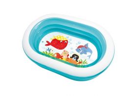 Детский бассейн Intex Oval Whale Fun 57482