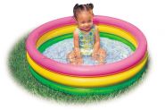 Надувной бассейн для детей от 1 до 3 лет Sunset Glow Baby Pool Intex 58924NP