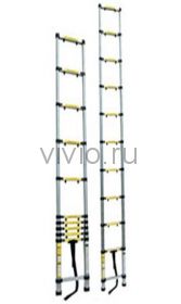 Лестница телескопическая 10ступеней 2900мм