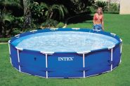 Каркасный бассейн 366 х 76 см Metal Frame Pool Intex 28212NP, фильтрующий насос