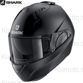 Мотошлем Shark Evo Es Blank, Черный матовый