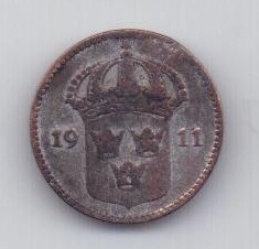 10 эре 1911 года Швеция