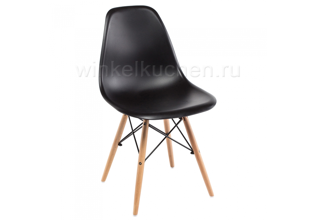 Стул деревянный Eames PC-015 black