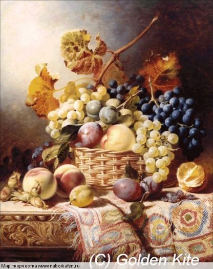 1617 Still Life with Basket of Fruit