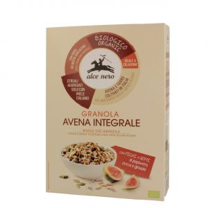 Мюсли Гранола с инжиром и семенами био Alce Nero Granola Avena Integrale Biologico - 300 г (Италия)