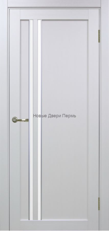 "Турин 525 АПС" Молдинг SC Межкомнатная дверь с матовым стеклом экошпон