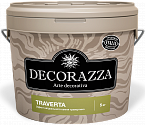 Декоративная Штукатурка Decorazza Traverta 7кг Белый с Эффектом Камня Травертина для Внутренних Работ / Декоразза Траверта