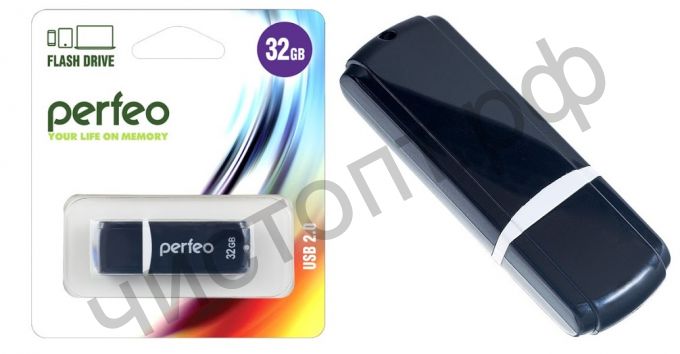 флэш-карта Perfeo 32GB C02 Black