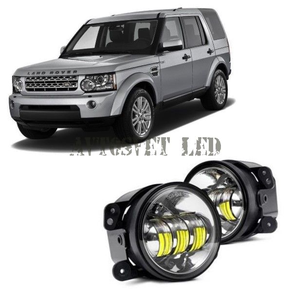 Противотуманные светодиодные фары ASF4-30 Watt flood на LAND ROVER Discovery 4