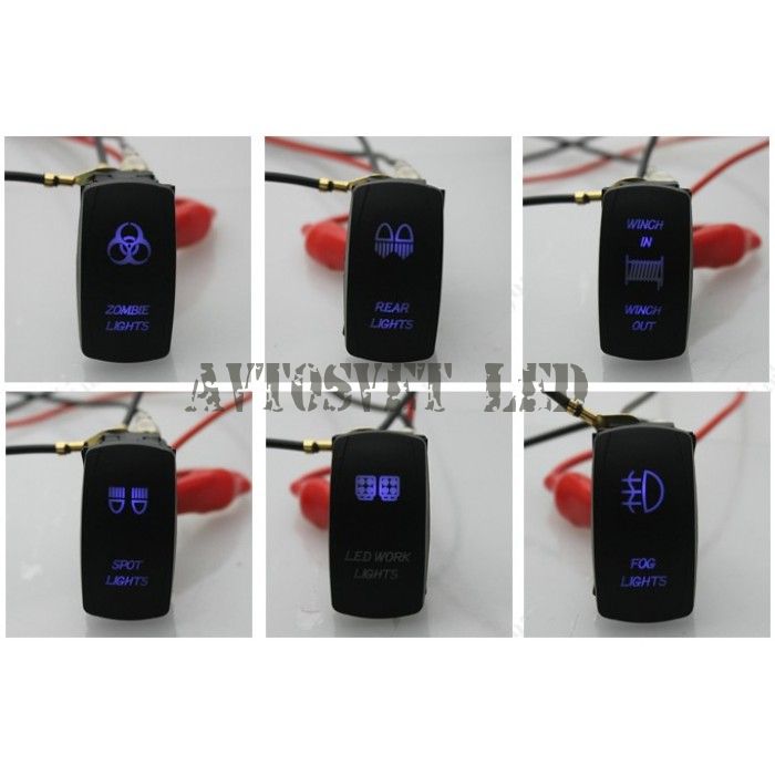 Кнопка включения AS-LED LIGHT BAR