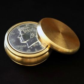 Buddha Boston Box (Half Dollar,Brass)