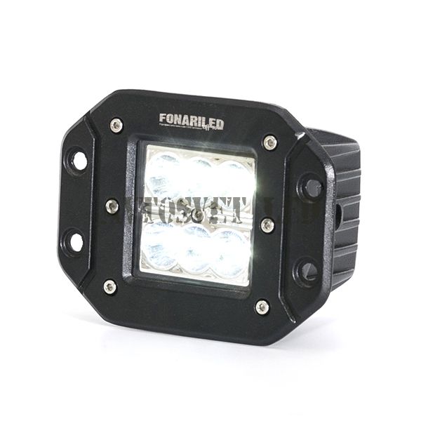 Встраиваемая (врезная) фара ASV6-18W spot