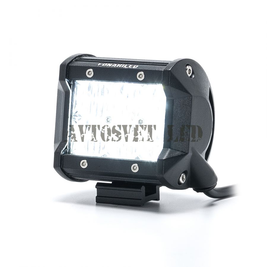 Светодиодная фара с СТГ ADS5D-18W FLOOD