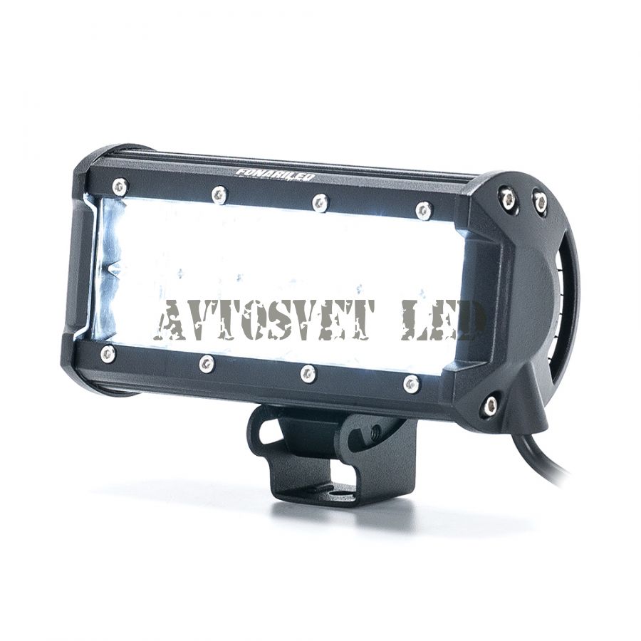 Двухрядная диодная фара-балка с СТГ ADS5D-36W FLOOD