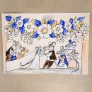 Открытка «Мышиная свадьба»