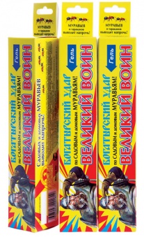 Гель Великий воин от муравьев, 80 гр туба