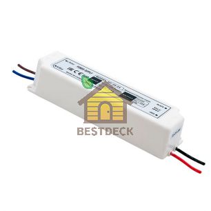 Блок Питания для ленты IP 67 пластик 35 W, 24V