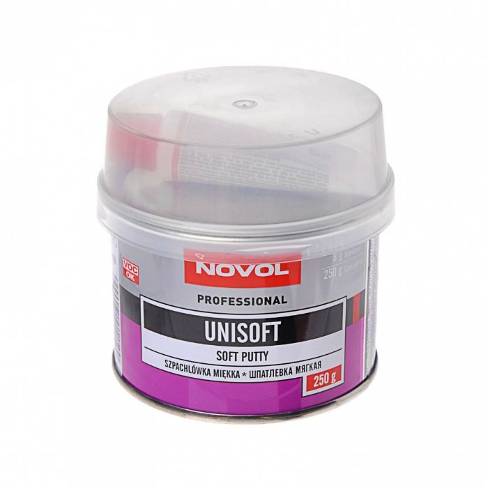 Novol UNISOFT SOFT PUTTY Шпатлевка универсальная, объем 250гр.