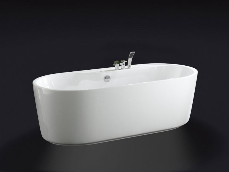 Ванна акриловая отдельностоящая BELBAGNO 180x85 BB14-K