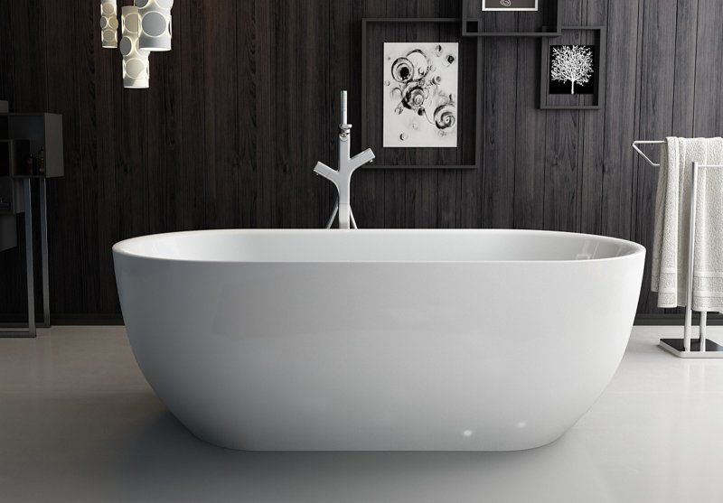 Ванна акриловая отдельностоящая BELBAGNO 170x80 BB70-1700-80